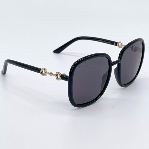 Sale! New Gucci Women\'s 57mm Black Sunglasses! main image 8